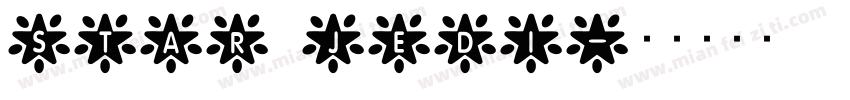 Star Jedi字体转换